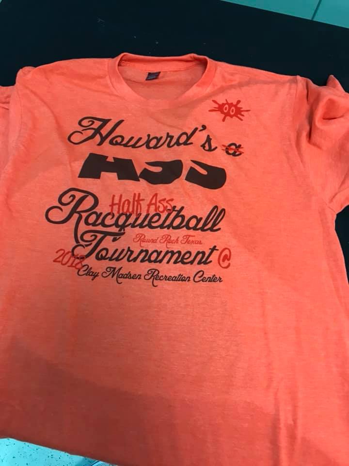 Racquetball Tournament Shirt